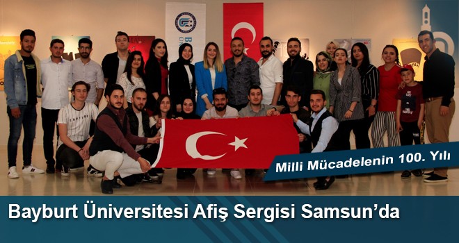 Bayburt Üniversitesi Afiş Sergisi Samsun'da