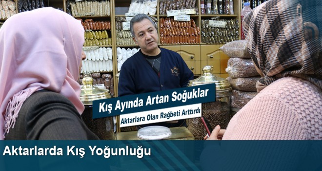 Aktarlarda Kış Yoğunluğu