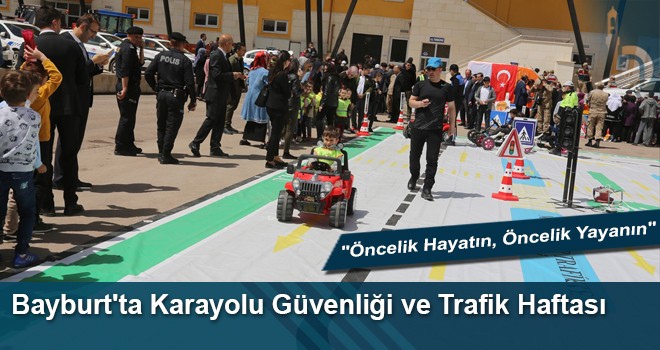 Bayburt'ta Karayolu Güvenliği Ve Trafik Haftası Programı