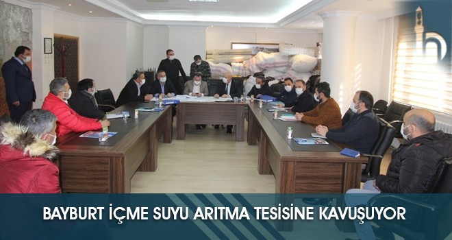 Bayburt İçme Suyu Arıtma Tesisine Kavuşuyor