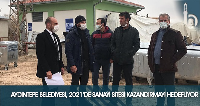 Aydıntepe Belediyesi, Küçük Sanayi Sitesi Kazandırmayı Hedefliyor