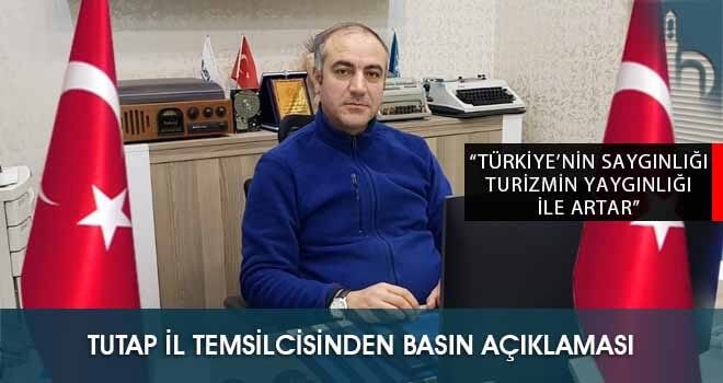 TUTAP İl Temsilcisinden Basın Açıklaması