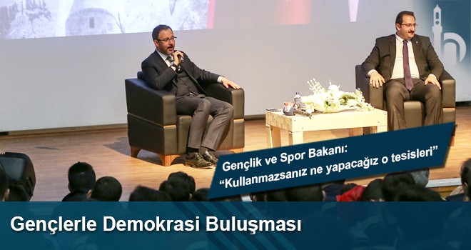 Gençlerle Demokrasi Buluşması