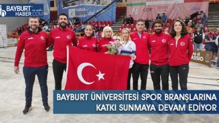 Bayburt Üniversitesi Spor Branşlarına Katkı Sunmaya Devam Ediyor