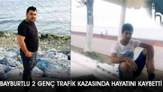 Bayburtlu 2 Genç Trafik Kazasında Hayatını Kaybetti