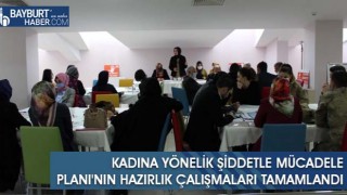 Kadına Yönelik Şiddetle Mücadele Planı'nın Hazırlık Çalışmaları Tamamlandı