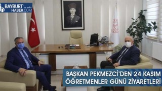 Başkan Pekmezci’den 24 Kasım Öğretmenler Günü Ziyaretleri