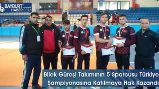 Bilek Güreşi Takımının 5 Sporcusu Türkiye Şampiyonasına Katılmaya Hak Kazandı