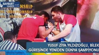 Yusuf Ziya Yıldızoğlu, Bilek Güreşinde Yeniden Dünya Şampiyonu