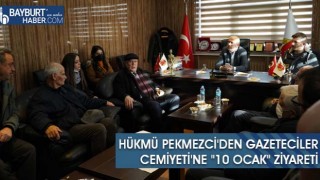 Hükmü Pekmezci'den Gazeteciler Cemiyeti'ne "10 Ocak" Ziyareti