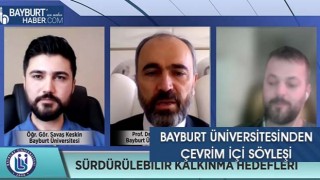 Bayburt Üniversitesinden Çevrim İçi Söyleşi