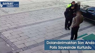 Dolandırılmaktan Son Anda Polis Sayesinde Kurtuldu