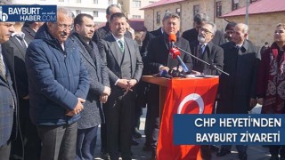 CHP Heyeti'nden Bayburt Ziyareti