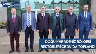 Doğu Karadeniz Bölgesi Rektörleri Ordu’da Toplandı