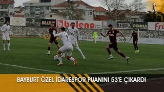 Bayburt Özel İdarespor Puanını 53'e Çıkardı