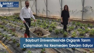 Bayburt Üniversitesinde Organik Tarım Çalışmaları Hız Kesmeden Devam Ediyor