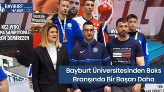 Bayburt Üniversitesinden Boks Branşında Bir Başarı Daha