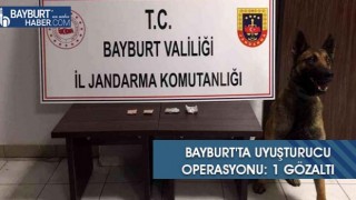 Bayburt'ta Uyuşturucu Operasyonu: 1 Gözaltı