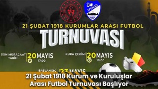 21 Şubat 1918 Kurum ve Kuruluşlar Arası Futbol Turnuvası Başlıyor