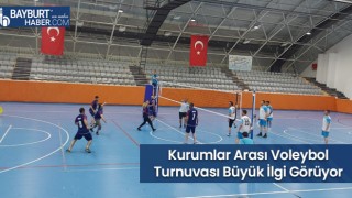 Kurumlar Arası Voleybol Turnuvası Büyük İlgi Görüyor