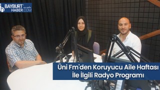 Üni Fm'den Koruyucu Aile Haftası İle İlgili Radyo Programı