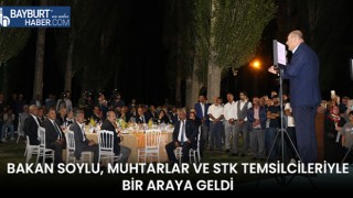 Bakan Soylu, Muhtarlar Ve STK Temsilcileriyle Bir Araya Geldi