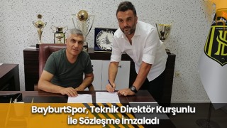 BayburtSpor, Teknik Direktör Kurşunlu İle Sözleşme İmzaladı