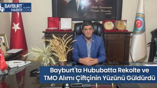 Bayburt'ta Hububatta Rekolte ve TMO Alımı Çiftçinin Yüzünü Güldürdü