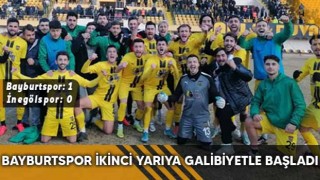 Bayburtspor İkinci Yarıya Galibiyetle Başladı