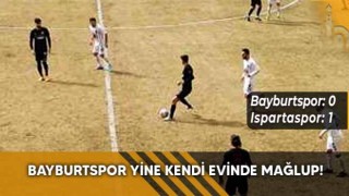 Bayburtspor Yine Kendi Evinde Mağlup!