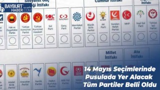 14 Mayıs Seçimlerinde Pusulada Yer Alacak Tüm Partiler Belli Oldu