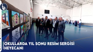 Okullarda Yıl Sonu Resim Sergisi Heyecanı