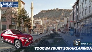 TOGG Bayburt Sokaklarında