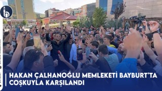 Hakan Çalhanoğlu Memleketi Bayburt'ta Coşkuyla Karşılandı