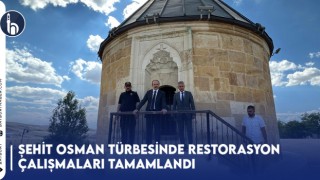 Şehit Osman Türbesinde Restorasyon Çalışmaları Tamamlandı