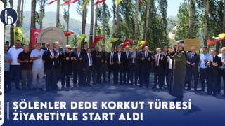 Şölenler Dede Korkut Türbesi Ziyaretiyle Start Aldı