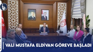 Vali Mustafa Eldivan Göreve Başladı