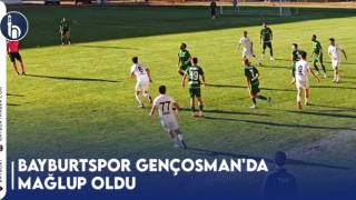 Bayburtspor Gençosman'da Mağlup Oldu