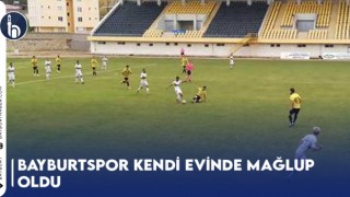 Bayburtspor Kendi Evinde Mağlup Oldu