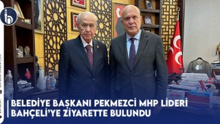 Belediye Başkanı Pekmezci Mhp Lideri Bahçeli’ye Ziyarette Bulundu