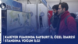 Kariyer Fuarında Bayburt İl Özel İdaresi Standına Yoğun İlgi