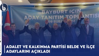 Adalet ve Kalkınma Partisi Belde Ve İlçe Adaylarını Açıkladı