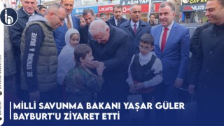 Milli Savunma Bakanı Yaşar Güler Bayburt'u Ziyaret Etti