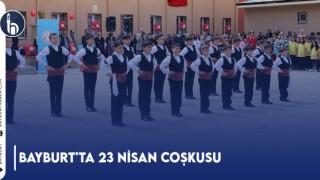 Bayburt'ta 23 Nisan Coşkusu