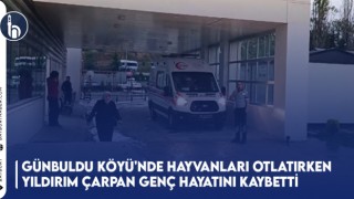 Günbuldu Köyü'nde Hayvanları Otlatırken Yıldırım Çarpan Genç Hayatını Kaybetti