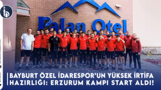 Bayburt Özel İdarespor’un Yüksek İrtifa Hazırlığı: Erzurum Kampı Start Aldı!