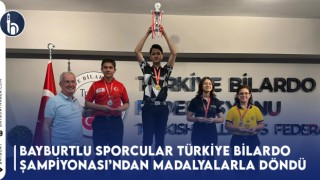 Bayburtlu Sporcular Türkiye Bilardo Şampiyonası'ndan Madalyalarla Döndü