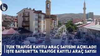 Bayburt’ta Trafiğe Kayıtlı Araç Sayısı 18 Bin 372’ye Ulaştı