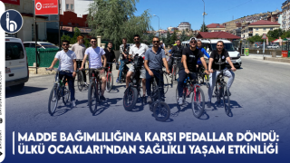 Madde Bağımlılığına Karşı Pedallar Döndü: Bayburt Ülkü Ocakları’ndan Sağlıklı Yaşam Etkinliği