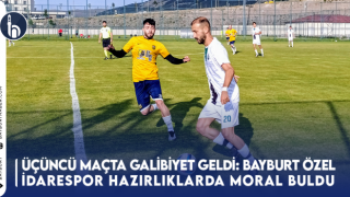 Üçüncü Maçta Galibiyet Geldi: Bayburt Özel İdarespor Hazırlıklarda Moral Buldu